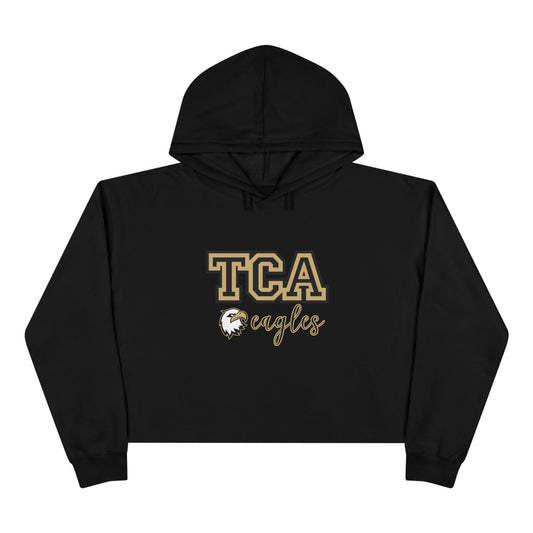 TCA Eagles Women's Cropped School Spirit Hoodie