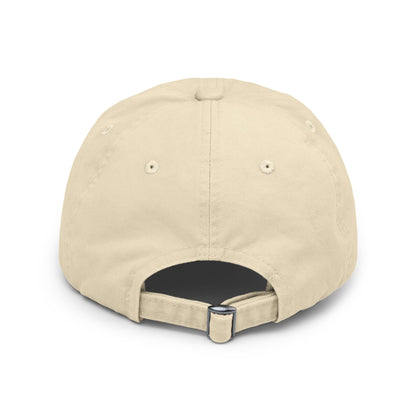 The Calvary Academy Vintage Eagle Distressed Cap – White Logo Edition