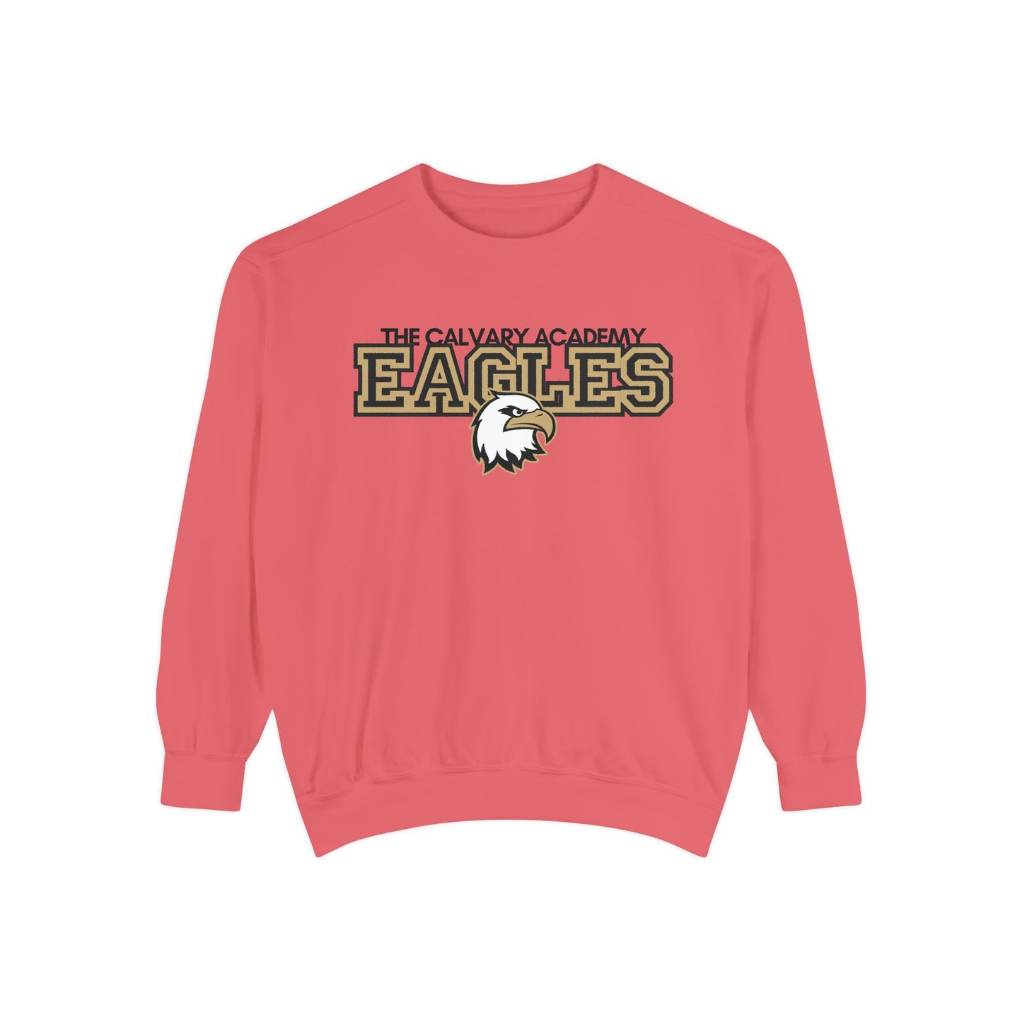 The Calvary Academy Eagles Unisex Garment-Dyed Sweatshirt
