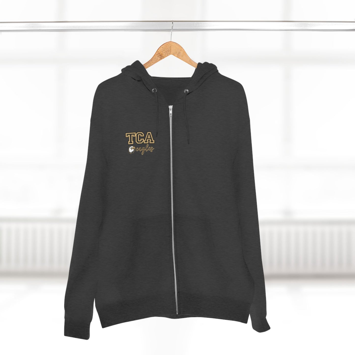 TCA Eagles Zip Hoodie — Lightweight School Spirit Full-Zip Hoodie