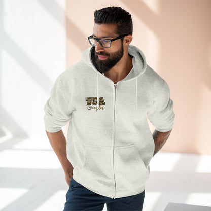 TCA Eagles Zip Hoodie — Lightweight School Spirit Full-Zip Hoodie