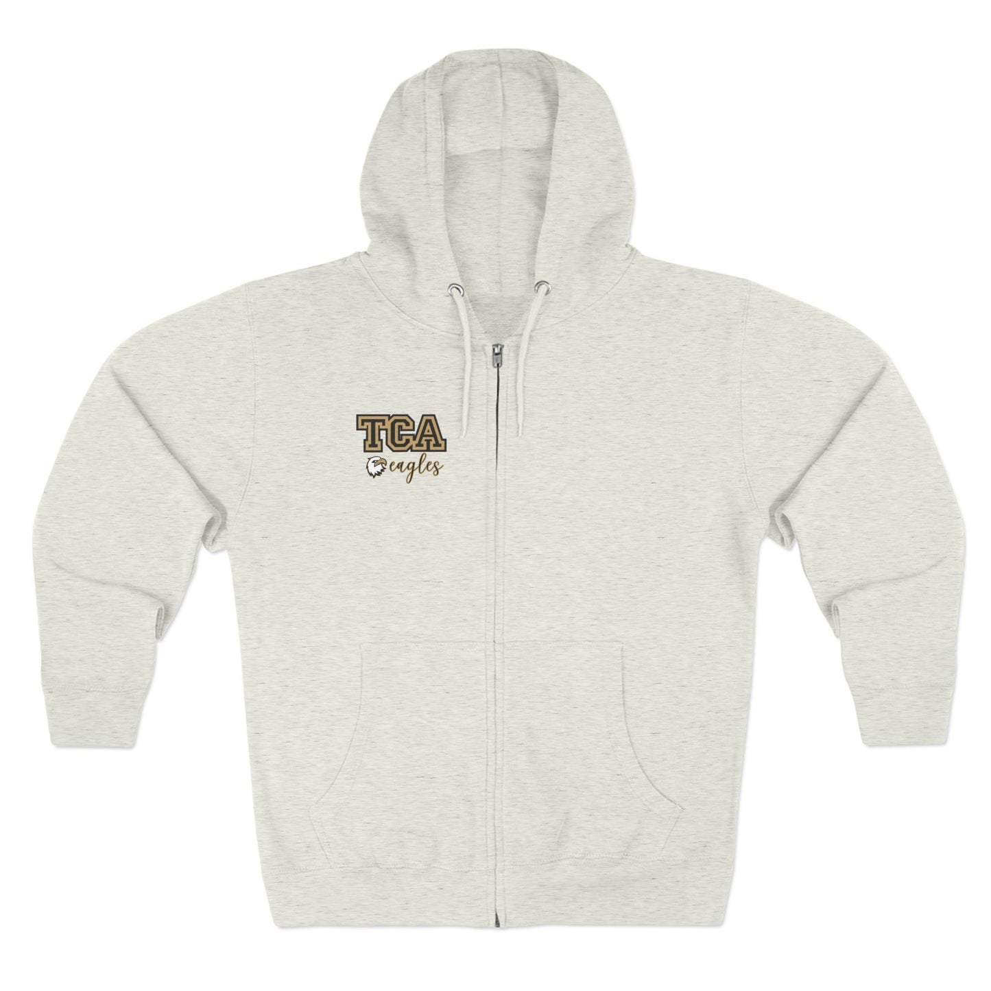 TCA Eagles Zip Hoodie — Lightweight School Spirit Full-Zip Hoodie