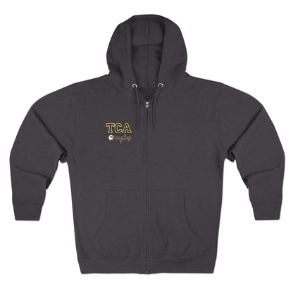 TCA Eagles Zip Hoodie — Lightweight School Spirit Full-Zip Hoodie