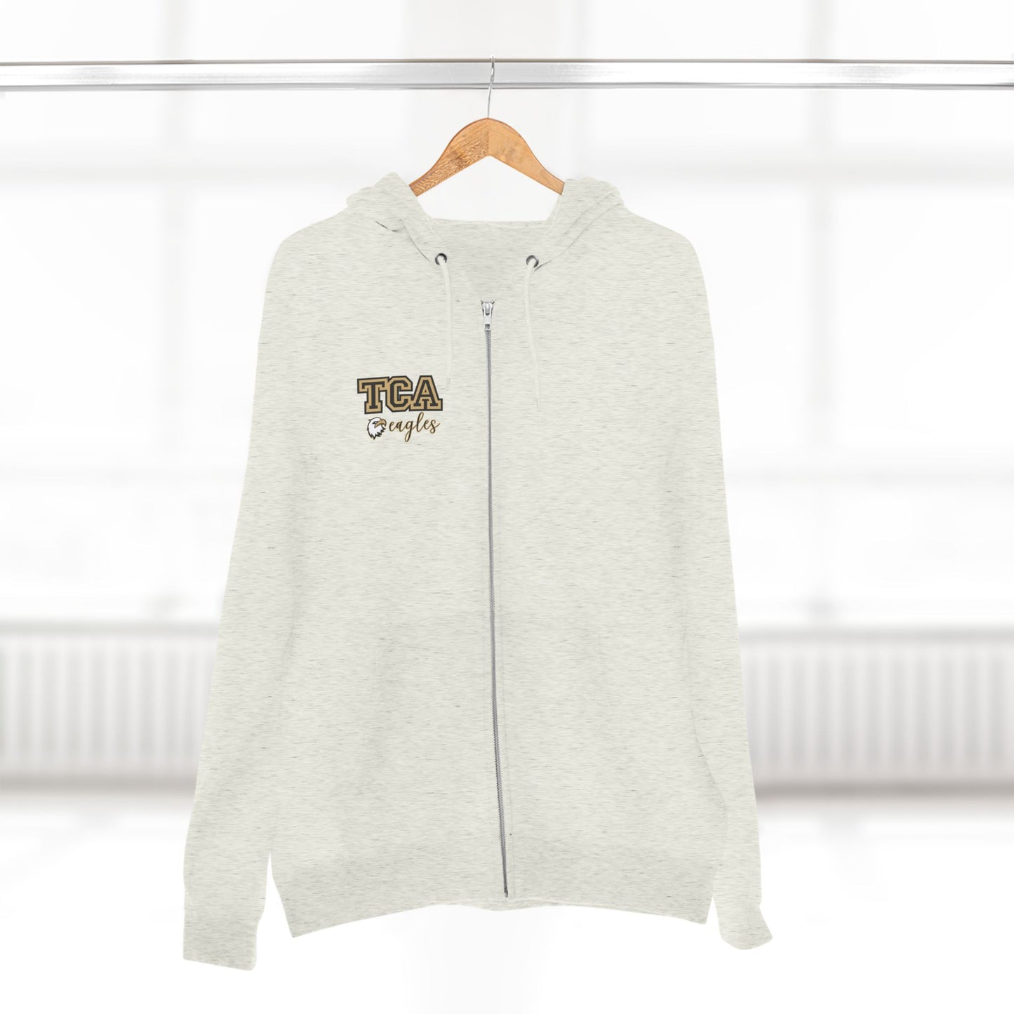 TCA Eagles Zip Hoodie — Lightweight School Spirit Full-Zip Hoodie