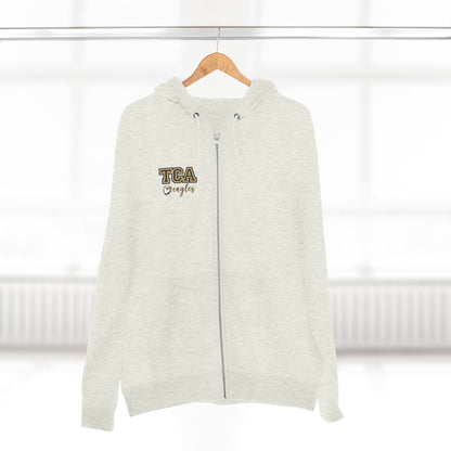 TCA Eagles Zip Hoodie — Lightweight School Spirit Full-Zip Hoodie