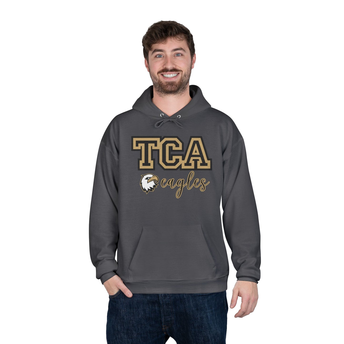 The Calvary Academy Unisex EcoSmart® Pullover Hoodie - TCA STAFF