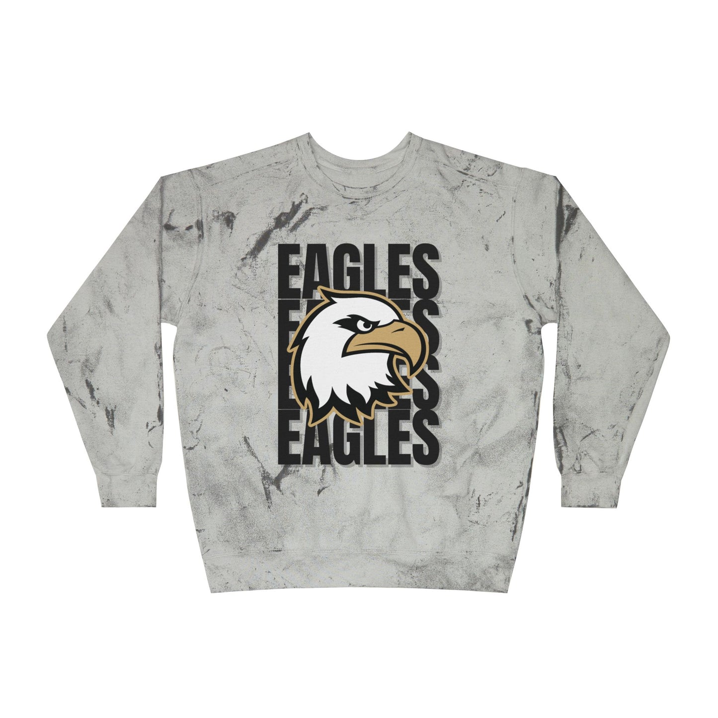 The Calvary Academy Eagles Unisex Color Blast Crewneck Sweatshirt