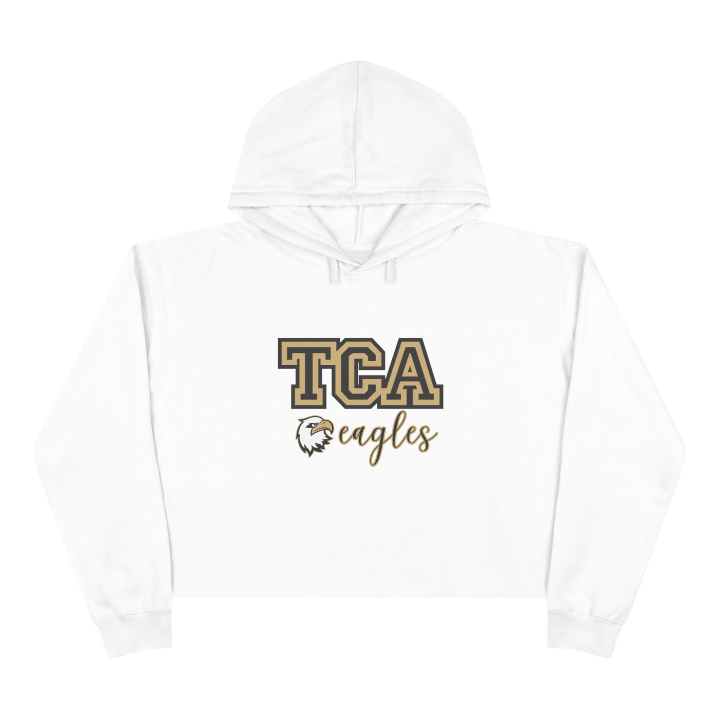 TCA Eagles Women's Cropped School Spirit Hoodie