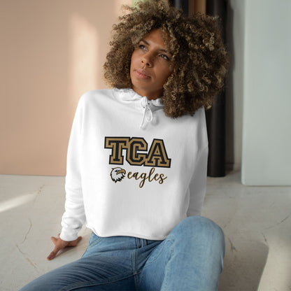 TCA Eagles Women's Cropped School Spirit Hoodie