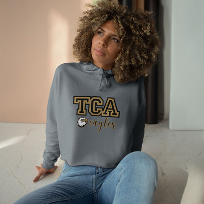 TCA Eagles Women's Cropped School Spirit Hoodie
