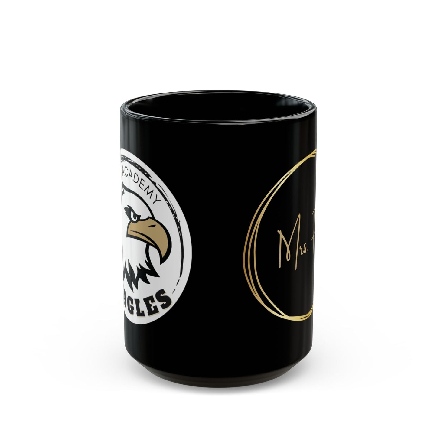 The Calvary Academy Personalized Black Teacher Mug