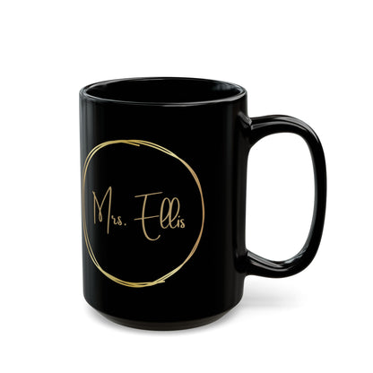 The Calvary Academy Personalized Black Teacher Mug
