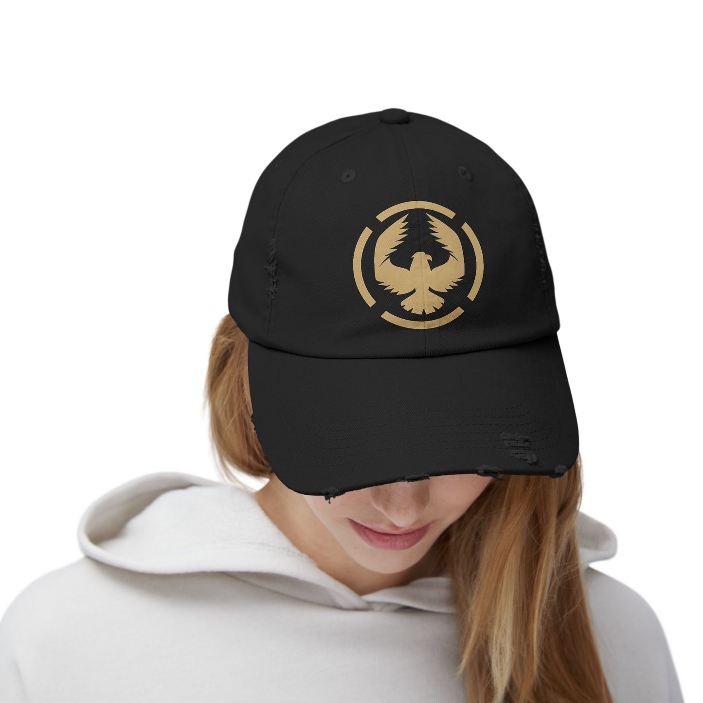 The Calvary Academy Vintage Eagle Distressed Hat