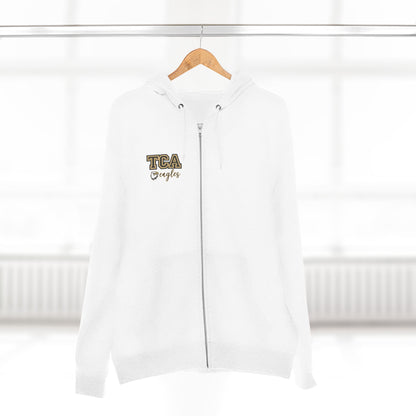 TCA Eagles Zip Hoodie — Lightweight School Spirit Full-Zip Hoodie