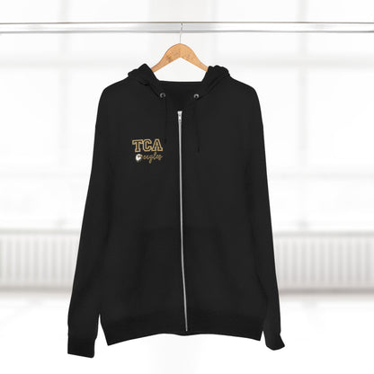 TCA Eagles Zip Hoodie — Lightweight School Spirit Full-Zip Hoodie