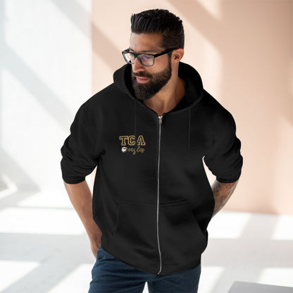 TCA Eagles Zip Hoodie — Lightweight School Spirit Full-Zip Hoodie