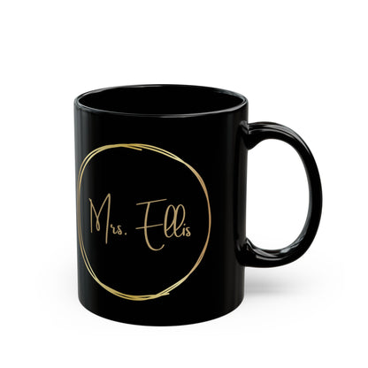 The Calvary Academy Personalized Black Teacher Mug