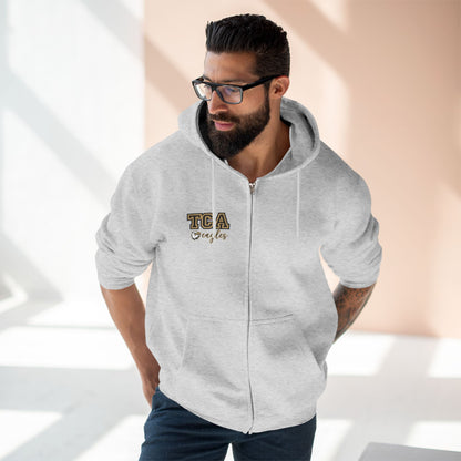 TCA Eagles Zip Hoodie — Lightweight School Spirit Full-Zip Hoodie