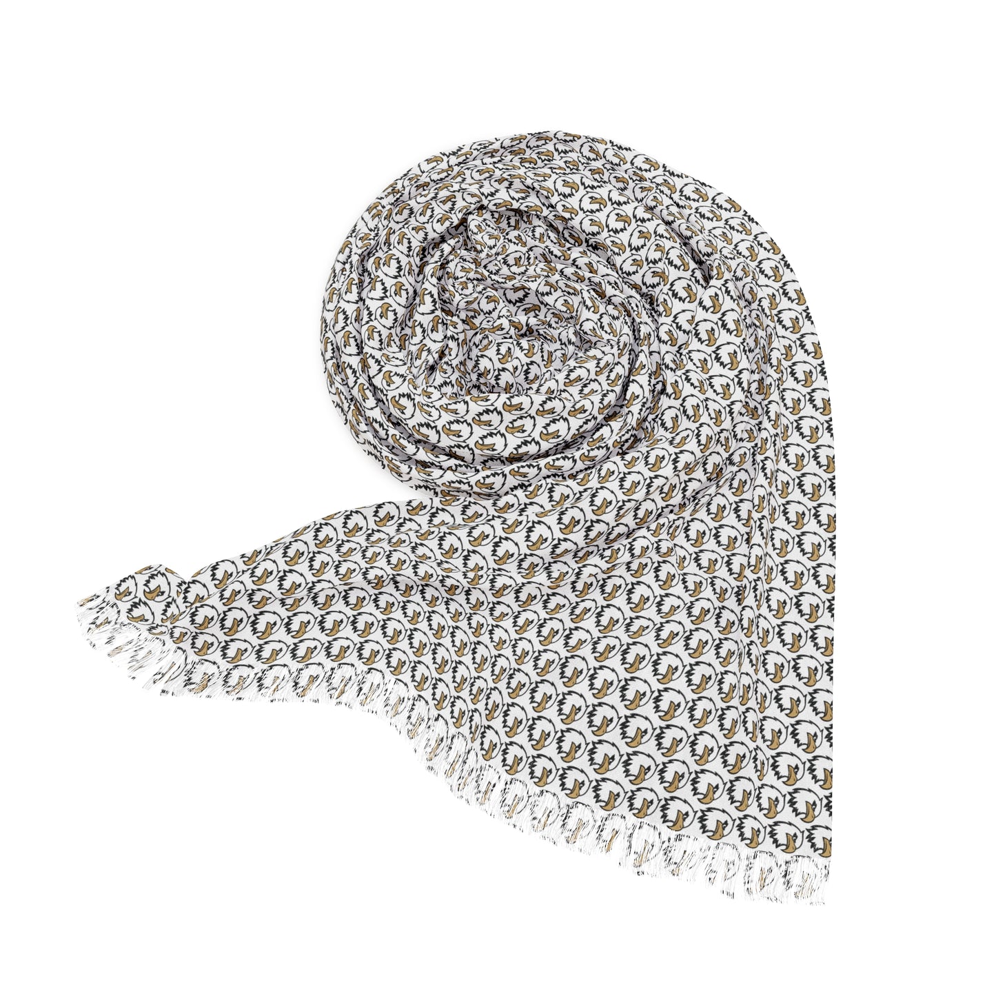 The Calvary Academy Eagle Head Light Scarf