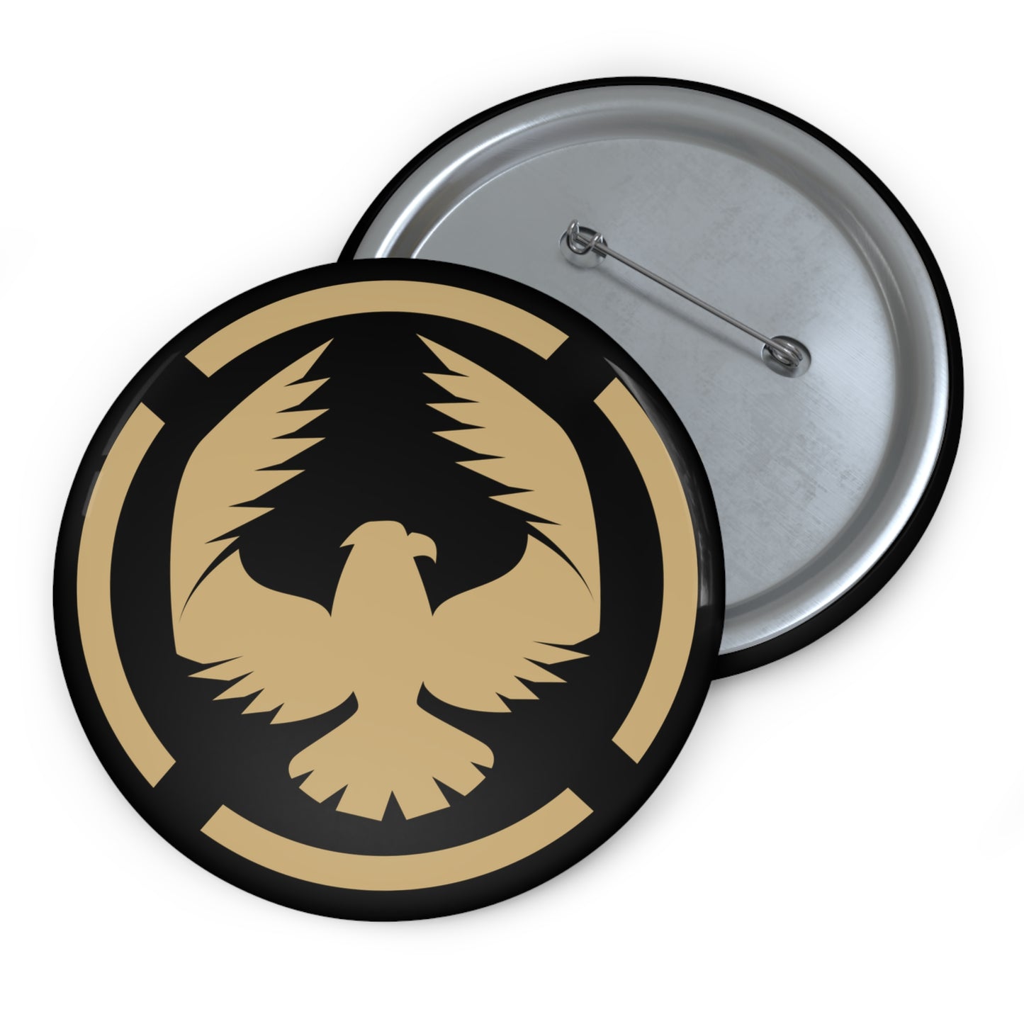 TCA Logo Pin Buttons
