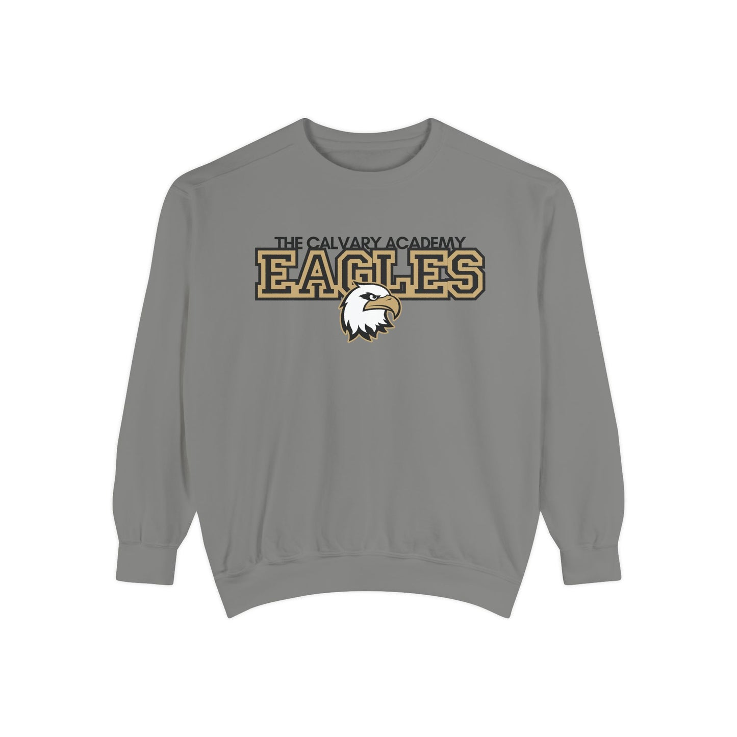 The Calvary Academy Eagles Unisex Garment-Dyed Sweatshirt