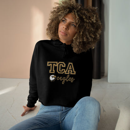 TCA Eagles Women's Cropped School Spirit Hoodie