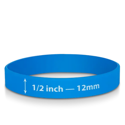 The Calvary Academy Debossed Color-Filled Wristband (Bulk Item)